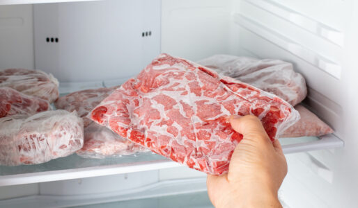como descongelar carne