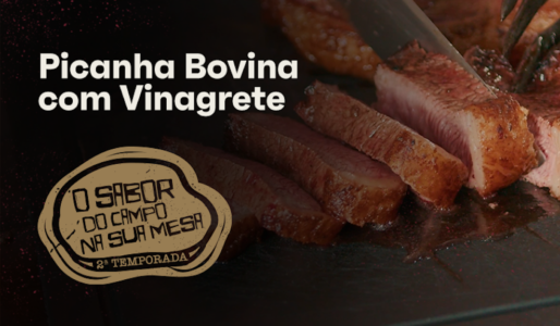 Como fazer Picanha Bovina com vinagrete