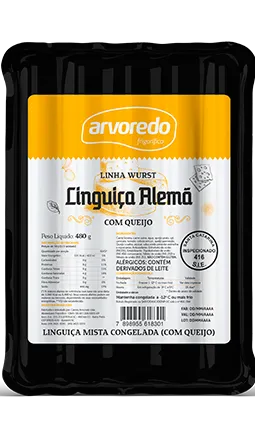 Linha Wurst  Linguiça Alemã com Queijo