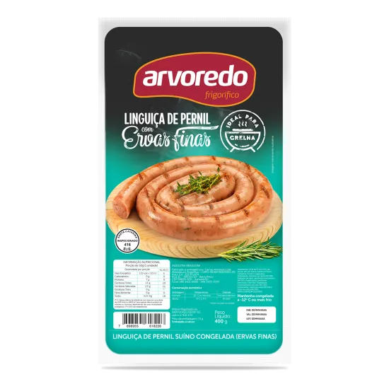 Ver também Linguiça de Pernil com Ervas Finas