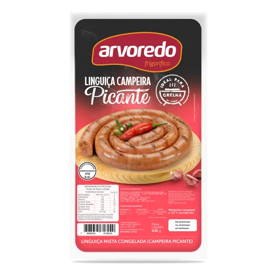 Ver também Linguiça Campeira Picante