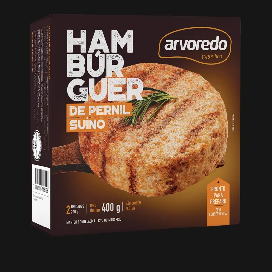 Ver também Hambúrguer de Pernil Suíno