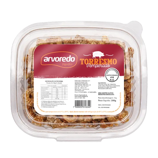 Ver também Torresmo Temperado